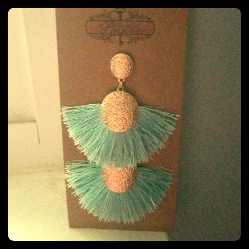 Plunder Tassle Fringe Earrings
